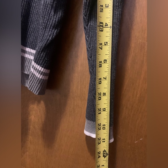 Vintage 2000s GAP preloved half-zip mock sweater in great condition.Medium.Grey - Picture 5 of 6